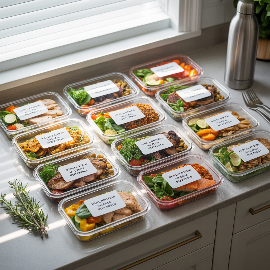 15 Viral High-Protein Meal Preps for Busy People