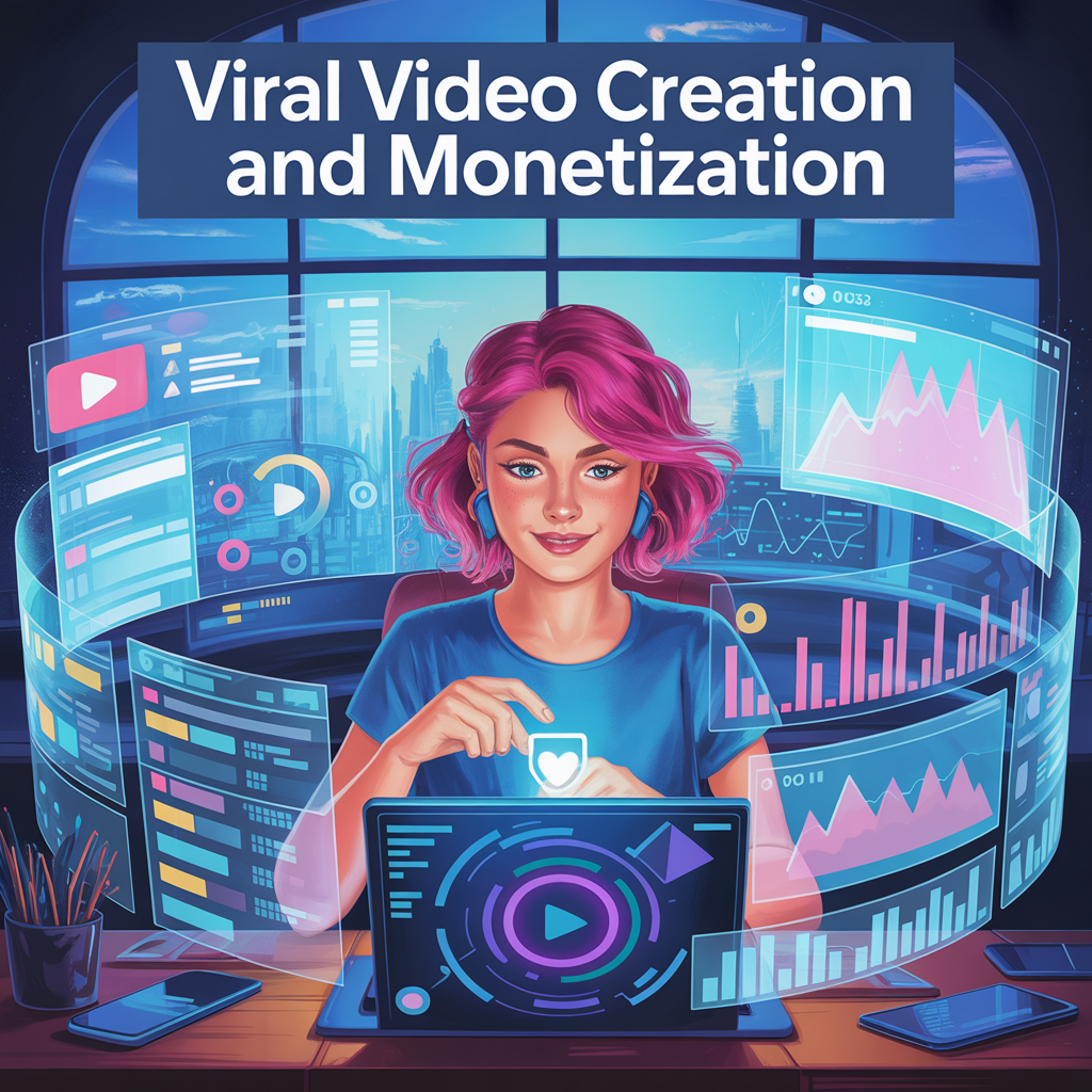 Viral Video Creation & Monetization: The Ultimate Blueprint to Explosive Views & Passive Income!